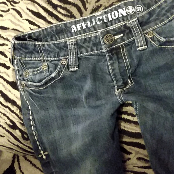 Affliction American Customs bootcut jeans Size 31
